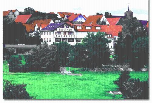 Hotel-Gasthof Talblick Esselbach エクステリア 写真